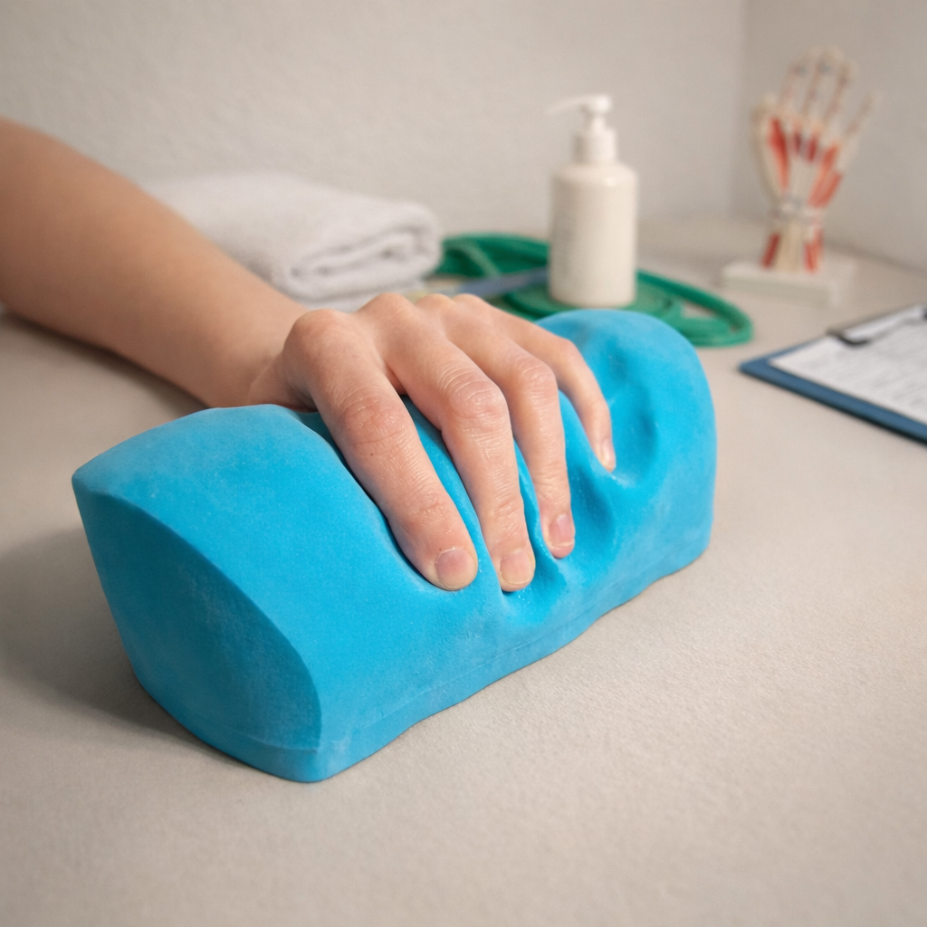 MotionThumb Daumen Handauflage manuelle Therapeuten Gelenk
individuell 3D-Druck KookyBrain